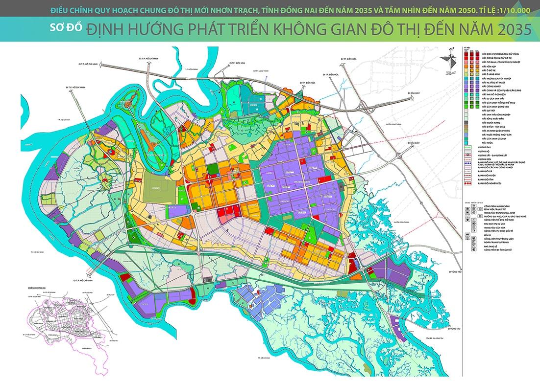 Toàn cảnh bến xe Nhơn Trạch Long Tân Đồng Nai từ trên cao, cho thấy quy mô và vị trí giao thông